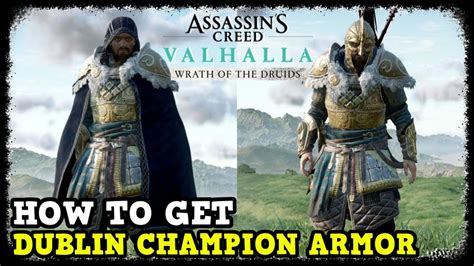 Dublin Champion Armor Set Ac Valhalla Wrath Of The Druids How To Get