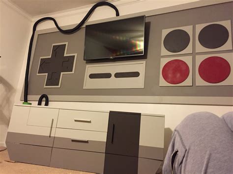 This Incredible Mom Created An Enormous Nintendo Themed Game Room For