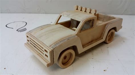 Wooden Pickup Model And Toy Pickup Wooden Pickup Truck Toy Handmade