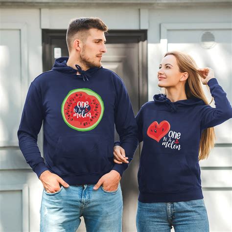 Customized Couple Hoodies Melon Great Ts For Couple