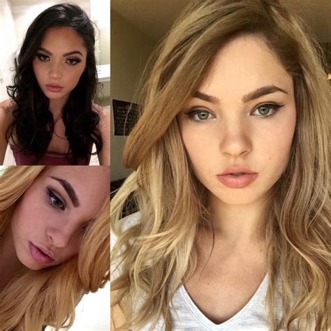 From Brunette To Blonde And The In Between Yellow For The Loreal