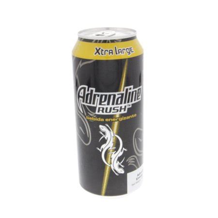 Available in a bottle thus far, the rush energy drink is now available in a more stylish can form that is designed to. Adrenaline Rush Energy Drink 16oz - Adrenalina bebida ...