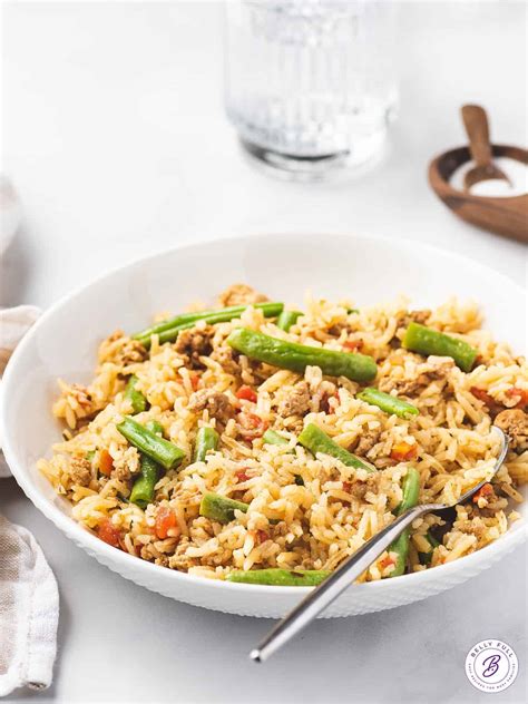 Ground Turkey And Rice Skillet Recipe Belly Full