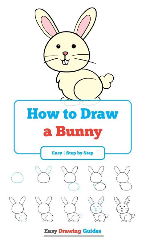 How To Draw Bunny Ears Step By Step At Drawing Tutorials
