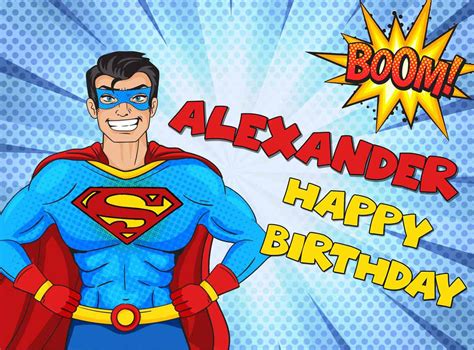 Alexander Superman Comic Birthday Meme Egerton United Reformed Church