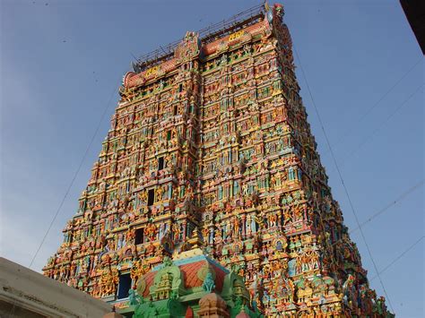 Meenakshi Amman Temple Tower Images