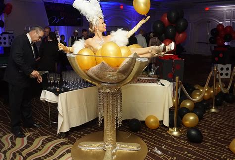 Martini Glass Dancers Giant Champagne Glass Burlesque Dancers Sydney
