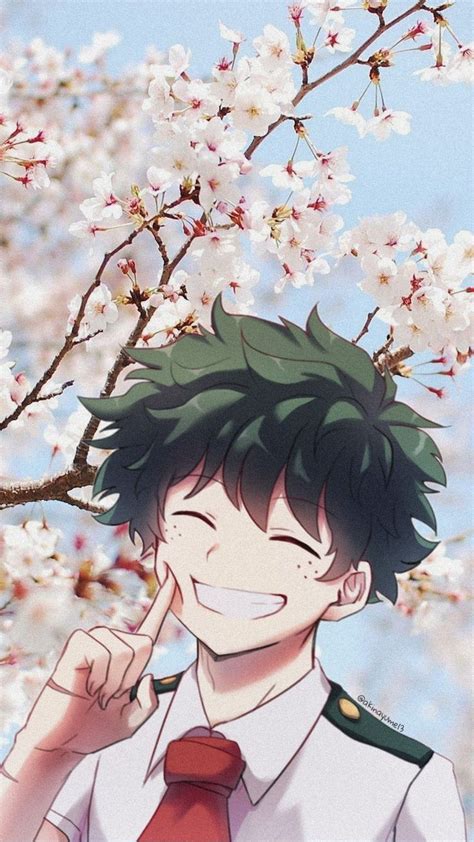 Download, share or upload your own one! Cute deku walpaper in 2020 | Kawaii anime, Anime wallpaper ...