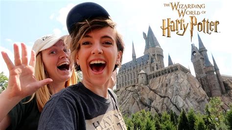 Hogwarts And Hogsmeade Vlog At The Wizarding World Of Harry Potter With Tessa Netting Youtube