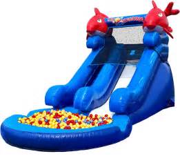 Lil Kahuna Slide With Ball Pit Inflatable Slide Slider Bouncy Slide