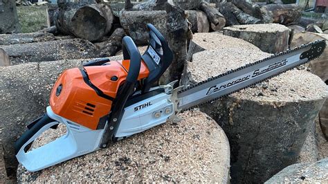 Stihl 500i Chainsaw With 28 Cannon Duralite Superbar Youtube