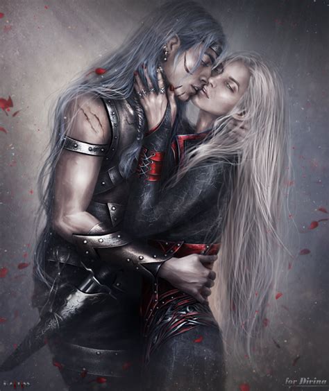 Elves Passion By Kaprriss On Deviantart Fantasy Art Couples Fantasy Art Fantasy Couples