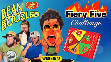 Fiery Five Bean Boozled Challenge We Eat Every Jelly Belly Youtube