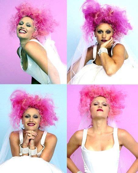 Gwen Stefani Pink Hair Gwen Stefani 90s Gwen Stefani Style