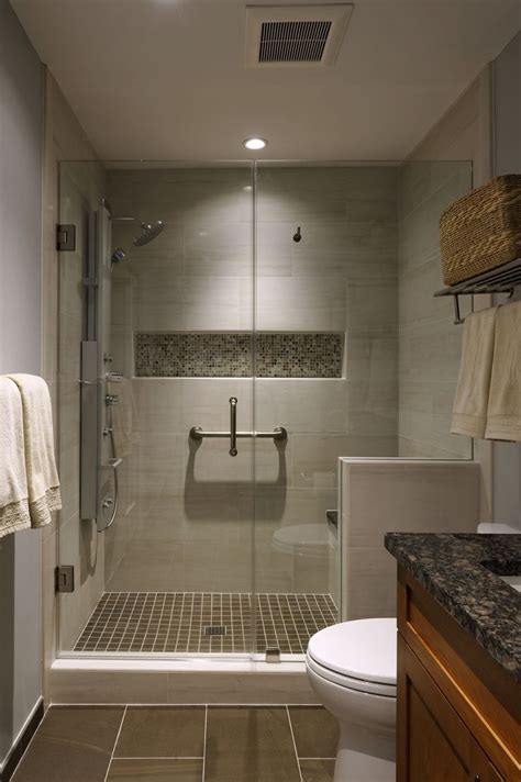 Find professional tips on designing for small spaces. 30 good ideas and pictures classic bathroom floor tile ...