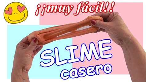 Cómo hacer SLIME casero SIN BORAX Fácil y rápido Como hacer slime