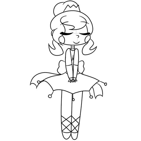 Circus Baby Ballora Page Coloring Pages Sketch Coloring Page