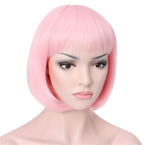 Onedor 10 Short Straight Hair Flapper Cosplay Costume Bob Wig T1911