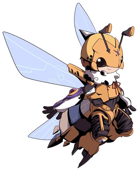 Digimon Original Antennae Armor Bee Bug Digimon Creature