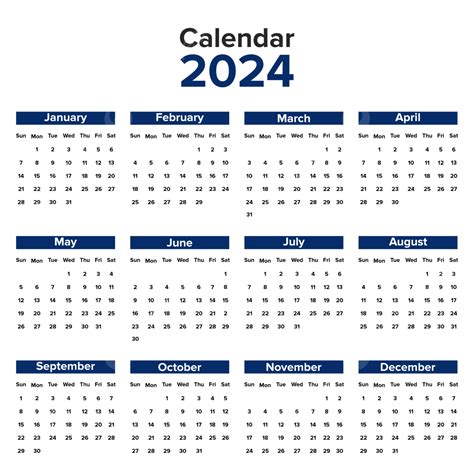 Calendrier 2024 Bleu Png Calendrier 2024 Nouveau Calendrier 2024