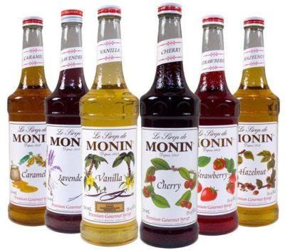 MONIN GOURMET SYRUPS Martin Coffee Company