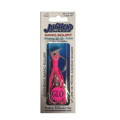 Jughead Shaker 3 Nano Squirt Glow Pink Sq3pink176 By Jonson Lure Inc