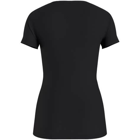 Tommy Jeans Skinny Essential Logo T Shirt Black Coast