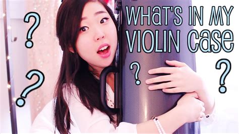 Whats In My Violin Case Youtube