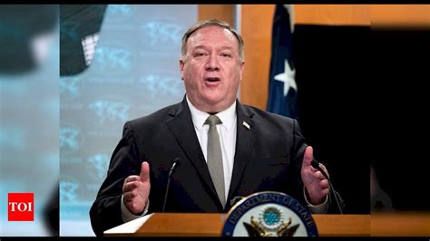 Mike Pompeo China Took Incredibly Aggressive Actions India Did Best To Respond Mike Pompeo On
