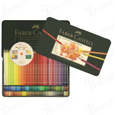 Kredki Ołówkowe Polychromos Faber Castell 120 Kolorów Sklep Świat Artysty