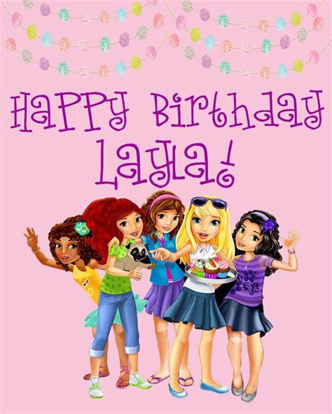 Following the reveal coming from various 3rd party retailers, we now have more information about what to expect from this year's wave of lego friends summer 2021 sets. Lego Friends Birthday Sign Lego Friends Birthday Decorations