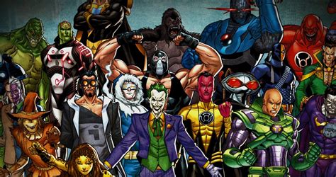 Mbti Personality Types Of Dc Super Villains Screenrant