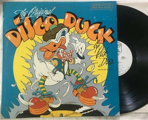 Original Disco Duck By Rick Dees Rare White Label Promo