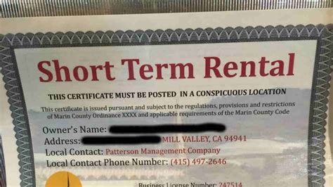 Marin Countys Board Of Supervisors Closer To Regulating Short Term
