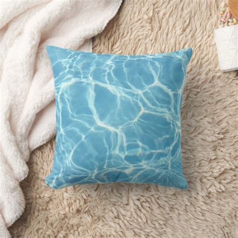 Swimming Pool Water Pillow Zazzle