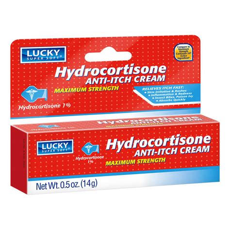 Hydrocortisone Anti Itch Creme Lucky 05 Oz Almacenes Jr