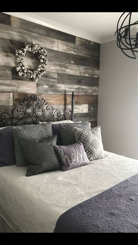 Wood Accent Wall Bedroom A Trendy Addition To Your Relaxing Space