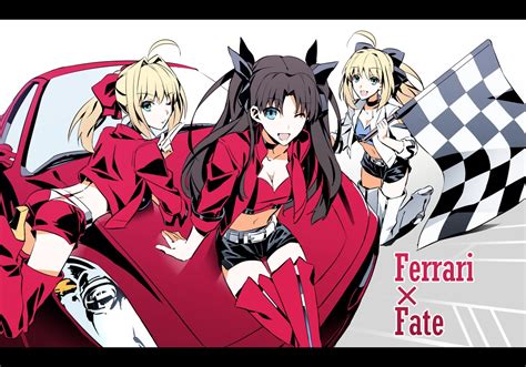 Fate Series Fatestay Night Fateextra Saber Tohsaka Rin Nero