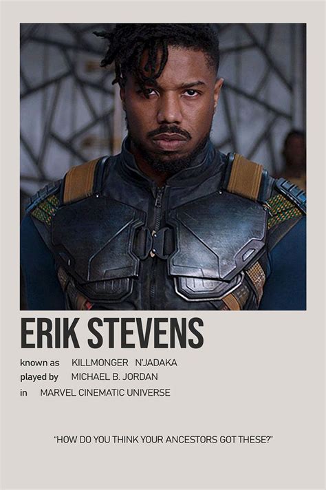 Erik Stevens Minimalist Polaroid Poster Marvel Superhero Posters