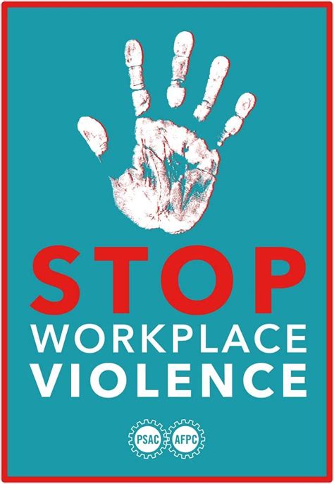 Stop Workplace Violence Public Service Alliance Of Canada