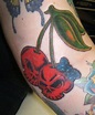 47+ Cherry Skull Tattoos Ideas