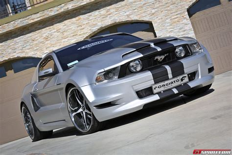 Widebody Ford Mustang Gt With F205 Forgiato Wheels Gtspirit