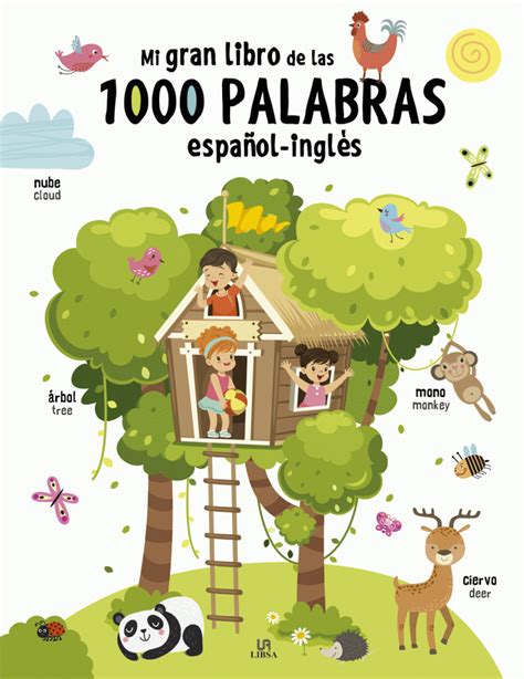 Mi Gran Libro De Las 1000 Palabras Españolinglés Libsa