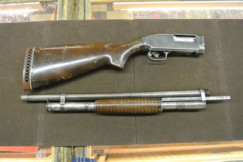 Winchester Model 12 Military Riot Gun Sold As P For Sale