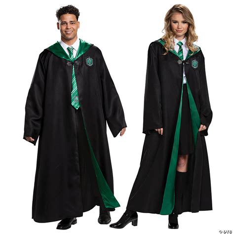 Adult Deluxe Harry Potter Slytherin Robe Halloween Express