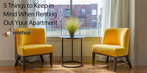 5 Things To Keep In Mind When Renting Out Your Apartment Renthop