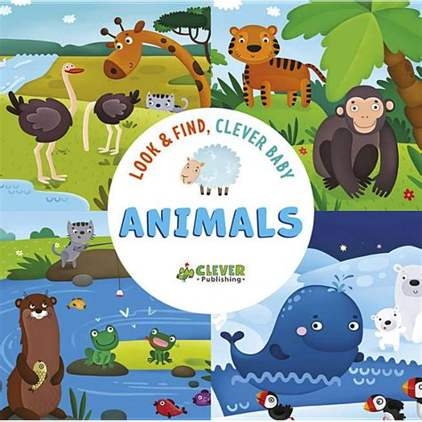 Look And Find Clever Baby Animals Board Book