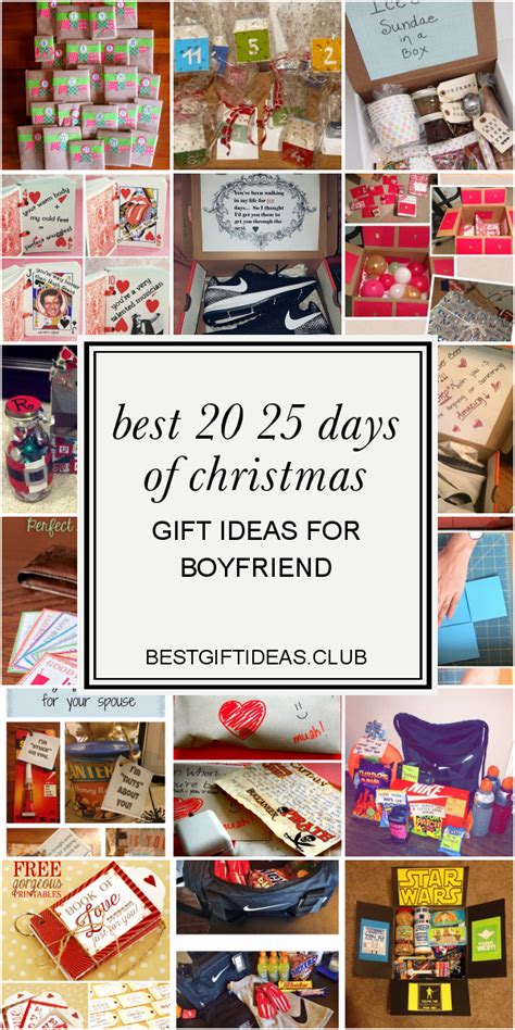 Best 20 25 Days Of Christmas T Ideas For Boyfriend