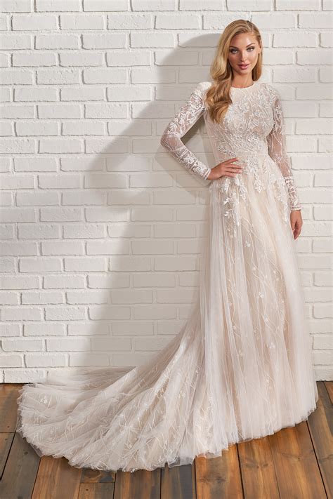 Modest Wedding Dresses Modest By Mon Cheri Tr22185 Mon Cheri Bridals