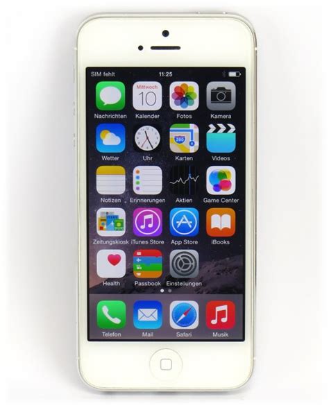 Apple Iphone 5 Weiß 32gb Smartphone Simlock Frei B Ware Handy